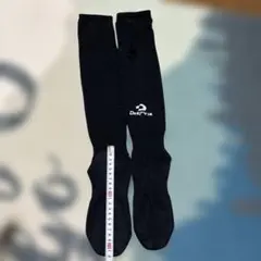 DeSporte サッカーソックス 黒 Lサイズ26