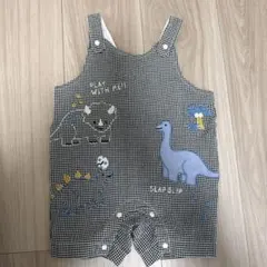 SLAP SLIP Bebe 恐竜柄ロンパース 70サイズ