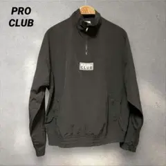 極美品 PROCLUB ハーフジップ ジャケット ブラック
