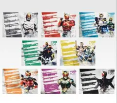 未開封　一番くじ　仮面ライダークウガ　F賞　クリアポスター　フルコンプセット