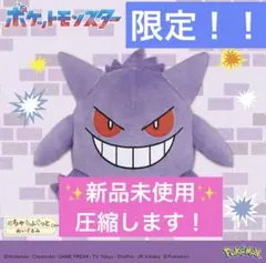 【新品未使用】ポケットモンスター めちゃもふぐっとぬいぐるみ～ゲンガー～