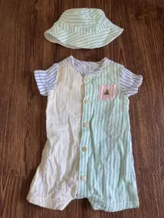 baby Gapロンパースと帽子セット3-6ヶ月