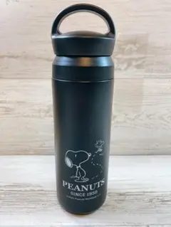 [新品・未使用] スヌーピー　ステンレス タンブラー　黒　水筒　保冷　保温