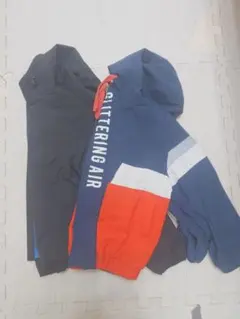 ２点セットフード付きパーカー