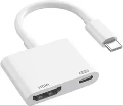 USB Type C HDMI 変換アダプタ 2in1