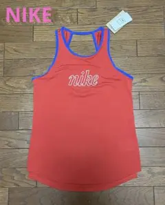 NIKE☆タンクトップM☆DRI-FIT☆赤オレンジ☆ランニングウェア【新品】
