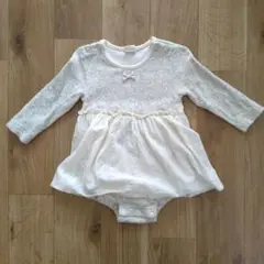nicorito 長袖ロンパース 80cm 女の子