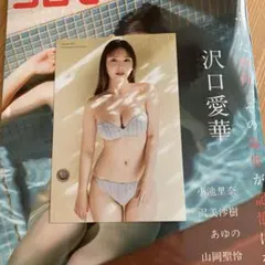 沢口愛華 ポストカード１枚 ENTAME36℃ vol.02 通常版