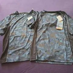 迷彩柄 半袖Tシャツ 2枚セット サイズ150