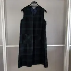 バルビック　ジャンバースカート　チェック