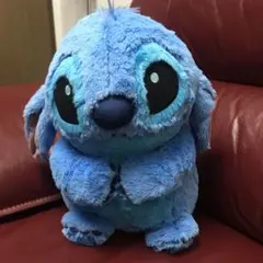 ディズニースティッチ　ぼってりおすわり超BIGぬいぐるみ