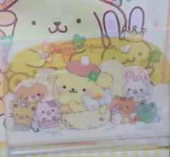 いちご新聞　付録のみ　ポムポムプリン　スライダーポーチ