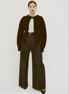 CLANE Suzu Hirose タックワイドデニムパンツ サイズ1