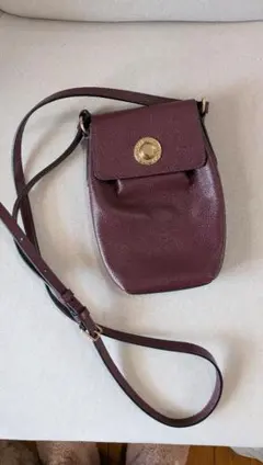 Cole Haan バーガンディ ショルダーバッグ