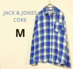 jack & jones core メンズチェックシャツM相当 綿100%
