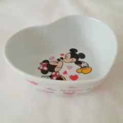 【きれいめ】東京ディズニーリゾート ミッキー&ミニー ハート 皿のサムネイル