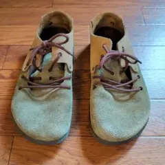 ビルケンシュトック　オリーブグリーン スエード