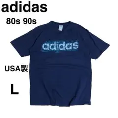 USA製　ビンテージ品　adidas ネイビー シャツ Lサイズ 2025年最新】アディダス tシャツ usa製の人気アイテム - メルカリ