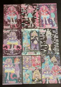 名探偵プリキュア　キラキラクリアカード 9枚セット