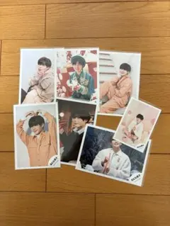 なにわ男子 長尾謙杜 公式写真6枚 ミニフォト1枚