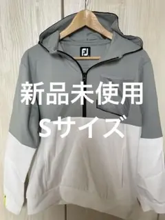FOOTJOY フットジョイ ゴルフ フーディー グレー×ホワイト S