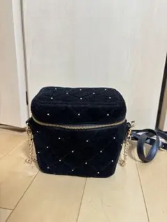 NICE CLAUP キルティングバニティショルダーバッグ