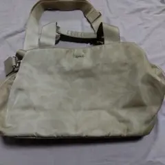 Agnes b アニエス べー ベージュショルダーバッグ 2way