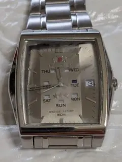 ジャンク品　訳あり　ORIENT オリエント スクエア 自動巻き 腕時計