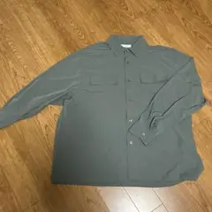 SENSE OF PLACE カーキ長袖シャツ M