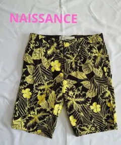 NAISSANCE ハワイアンプリント ショートパンツ　アロハ柄