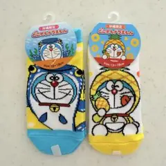 沖縄限定ドラえもん キッズ靴下 2足セット 13~18cm