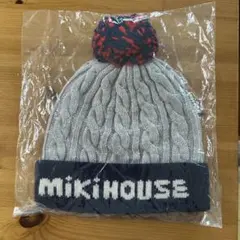 miki HOUSE ミキハウス　キッズニット帽　M（52-56)未使用新品