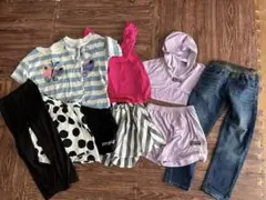 夏服女の子まとめ売り　１０点　120、130センチ
