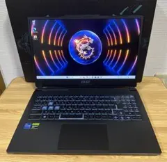 未使用に近い MSIゲーミングノート Corei7-12th, RTX4060