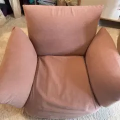 1人掛けソファ ピンクのサムネイル
