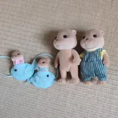 シルバニアファミリー カワウソ親子セット