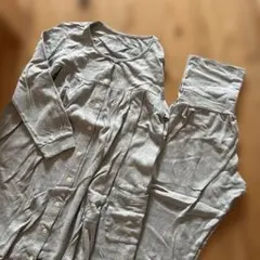 マタニティパジャマセット M Lグレー　無印良品