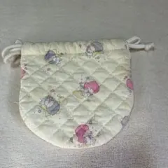 リトルツインスターズ（キキララ）　レトロ　 巾着