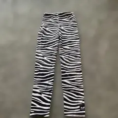 エックスガールステージス　ゼブラ柄レギンスパンツ　130cm