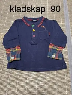klädkåp 長袖ポロシャツ 90