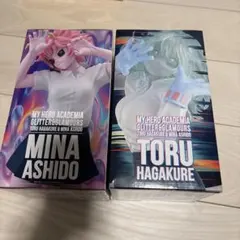 僕のヒーローアカデミア 葉隠透&芦戸三奈 グリグラ フィギュア2体セット