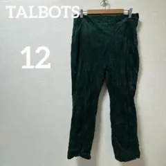 ⭐️1点もの⭐️TALBOTS 【12】 ダークグリーン パンツ おしゃれ