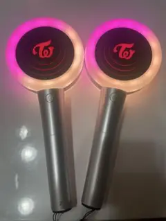 【発送準備完了】TWICEのペンライトCANDYBONG♾️ 2個セット 未使用】 TWICE CANDYBONG Z 公式ペンライト - メルカリ
