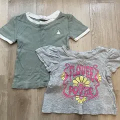babyGAP ベビーギャップ　Tシャツ 12-18months 2枚セット