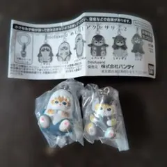 mofusand めじるしアクセサリー2 ♪ 2種セット サメ ペンギン