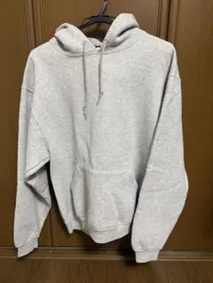 FRUIT OF THE LOOM 裏起毛グレーパーカーM