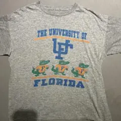 UF Florida Tシャツ グレー　90s シングルステッチ