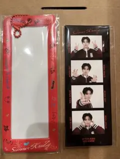 STRAY KIDS LEE KNOW DICON 4カットステッカー