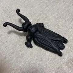 希少　レア　鉄製　未使用　ブーツジャック　初期型クワガタ　防犯にも
