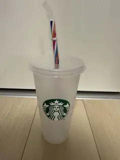 スターバックス　ミステリーカラーチェンジングリユーザブルコールドカップ　青